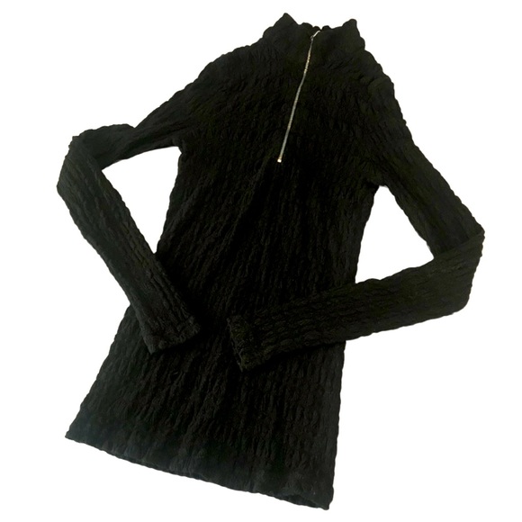 Sno Skins textured half zip base layer